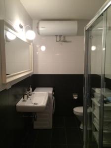 Koupelna v ubytování The modern apartment
