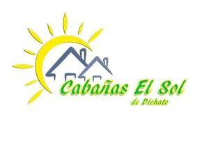 a logo for a school with the sun and mountains at Cabañas El Sol de Dichato in Dichato