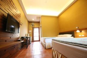 TV i/ili multimedijalni sistem u objektu SEAVIEW-SHOY B&B