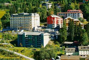 Budova, kde se aparthotel nachází