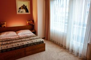 Posteľ alebo postele v izbe v ubytovaní Afrika Hotel Frýdek-Místek