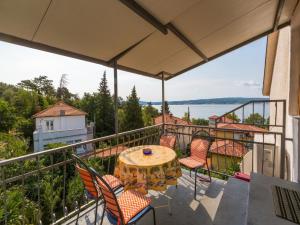 Balkón alebo terasa v ubytovaní Apartments SOBOL