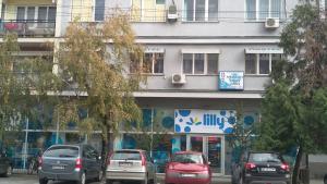 Budova, kde se hostel nachází