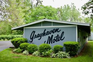 Zahrada ubytování The Grayhaven Motel
