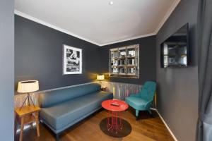 Posezení v ubytování Hotel City Zürich Design & Lifestyle