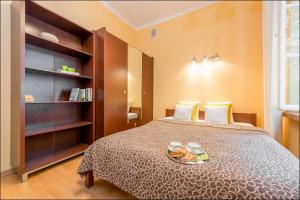 Posteľ alebo postele v izbe v ubytovaní P&O Apartments Piwna