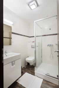 Kúpeľňa v ubytovaní Paulay Downtown Apartments