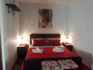 Postel nebo postele na pokoji v ubytování Bed And Breakfast Delle Grotte
