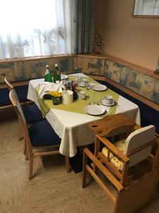 Essen in der Pension oder in der Nähe