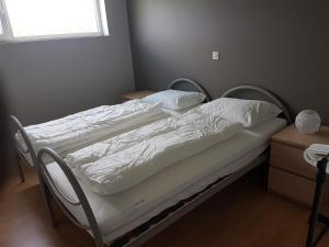 Postel nebo postele na pokoji v ubytování De Schaapskooi