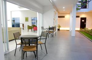 Posezení v ubytování Ampera Avenue Residence