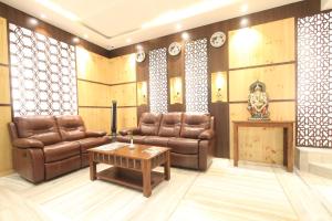 Istumisnurk majutusasutuses Sandesh Pride