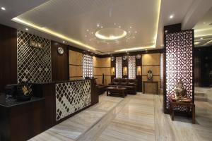 Istumisnurk majutusasutuses Sandesh Pride