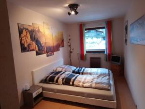 Postel nebo postele na pokoji v ubytování Appartement STOA