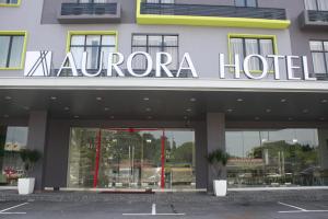 Certifikát, hodnocení, plakát nebo jiný dokument vystavený v ubytování Aurora Hotel