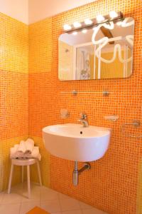 Koupelna v ubytování Minihotel IRIS