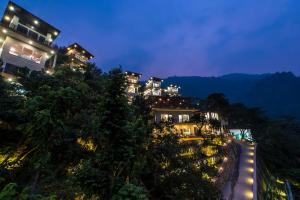 山景或在度假酒店看到的山景