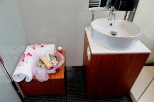 Kúpeľňa v ubytovaní Hotel La Dimora di Piazza Carmine + 37 fotografií