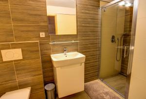 Koupelna v ubytování Chata Mária & Apartmány Mária + 22 fotografií
