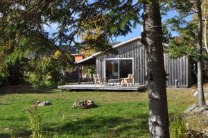 Zahrada ubytování The Sleeping Moose Cottage