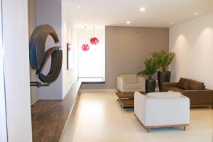 Posezení v ubytování Urban Suites Apart Hotel