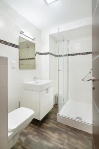 Kúpeľňa v ubytovaní Paulay Downtown Apartments