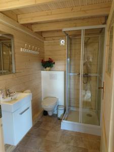 A bathroom at Stora Sandfell Rooms and Cottages