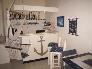 Kuchyň nebo kuchyňský kout v ubytování Yacht Club Sal