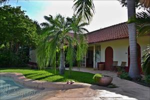 Zahrada ubytování B&B Villa Zomerland