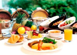 Essen im Hotel oder in der Nähe