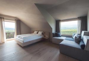 Postel nebo postele na pokoji v ubytování Das Wanda + 36 fotografií