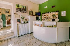 Kuchyň nebo kuchyňský kout v ubytování Agriturismo Il Riccio