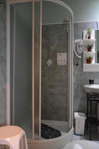 A bathroom at B&B Aquino in Terrazza