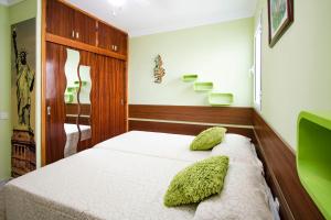 
A bed or beds in a room at Casa Chimi
