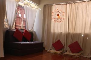 Posezení v ubytování Namaste House