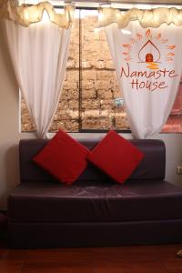 Posezení v ubytování Namaste House
