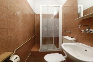 Koupelna v ubytování Hotel Dom Marynarza