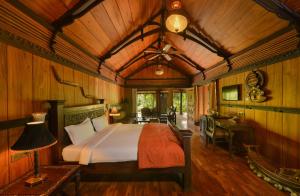 Posezení v ubytování Syna Tiger Resort Bandhavgarh + 31 fotografií