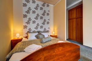 Postel nebo postele na pokoji v ubytování Hotel Pizzeria Istria