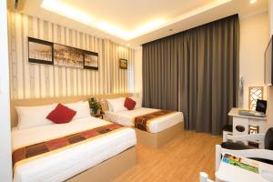 Posezení v ubytování SCAT Hotel- New World Bến Thành