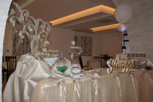 A seating area at Hotel Miramare