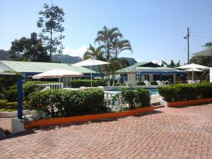 Zahrada ubytování Hotel Villa Paz