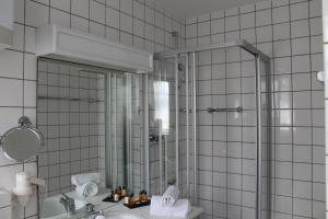 Koupelna v ubytování Hotel Windthorst