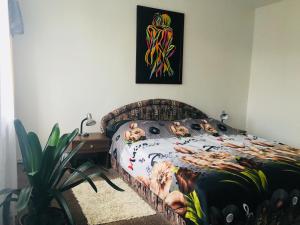 Postel nebo postele na pokoji v ubytování Apartman Adele