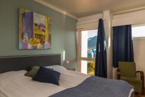 Postel nebo postele na pokoji v ubytování Thon Partner Hotel Sortland