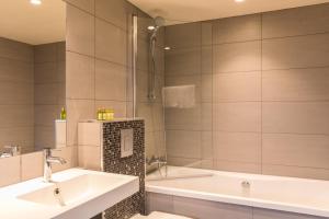 Koupelna v ubytování Thon Partner Hotel Sortland