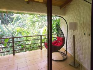 Balkón nebo terasa v ubytování Arahuana Jungle Resort & Spa