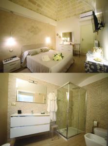 Koupelna v ubytování CASA FELICE Maison de Charme + 37 fotografií