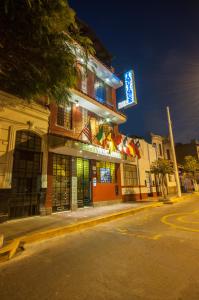 O edifício em que o hotel se localiza