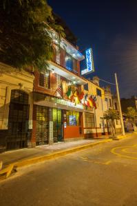 O edifício em que o hotel se localiza